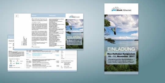 Folder/Flyer Einladung